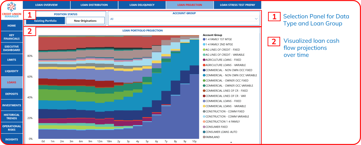 Loan Portfolio Monitor Dashboard